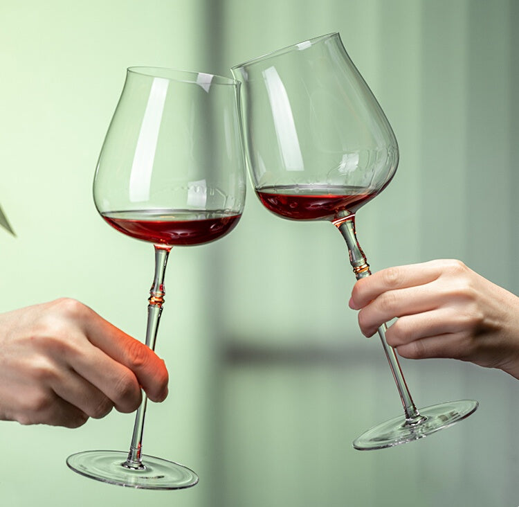 MUMU Handmade Bamboo Series Wine Glass - Goglasscup