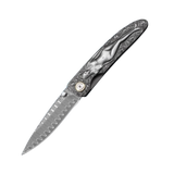Pocket Knife| Damascus Steel | Musa Goddess