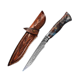 Outdoor Knife | Damascus Steel | Suzaku