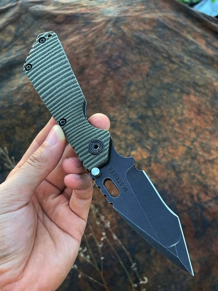 Folding Knife | CPM-154 Steel | Night Demon