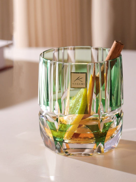 KAGAMI Bamboo Stem Series Whiskey Glass - Goglasscup