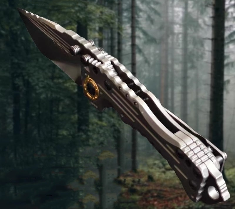 Military Folding Knife| Heavy Duty Multifunctional -Z-Wear Powder Steel
