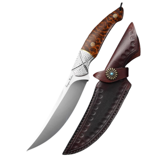 M390 Powder Steel Outdoor Survival Straight Knife-Serpent