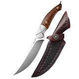 M390 Powder Steel Outdoor Survival Straight Knife-Serpent
