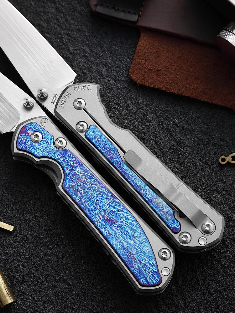 Folding Knife | M390 Steel | Thunderstorm