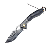 Folding Knife | VG10 Damascus Steel | Dark Night