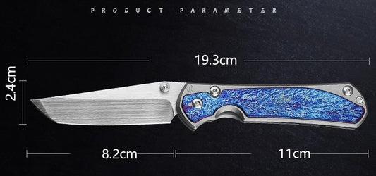 Folding Knife | M390 Steel | Thunderstorm