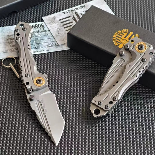 Military Folding Knife| Heavy Duty Multifunctional -Z-Wear Powder Steel