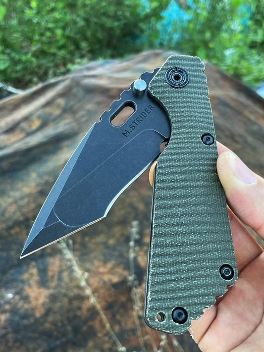 Folding Knife | CPM-154 Steel | Night Demon