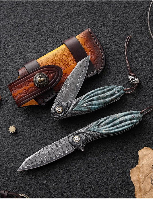 Folding Knife | Damascus Steel | Speedy