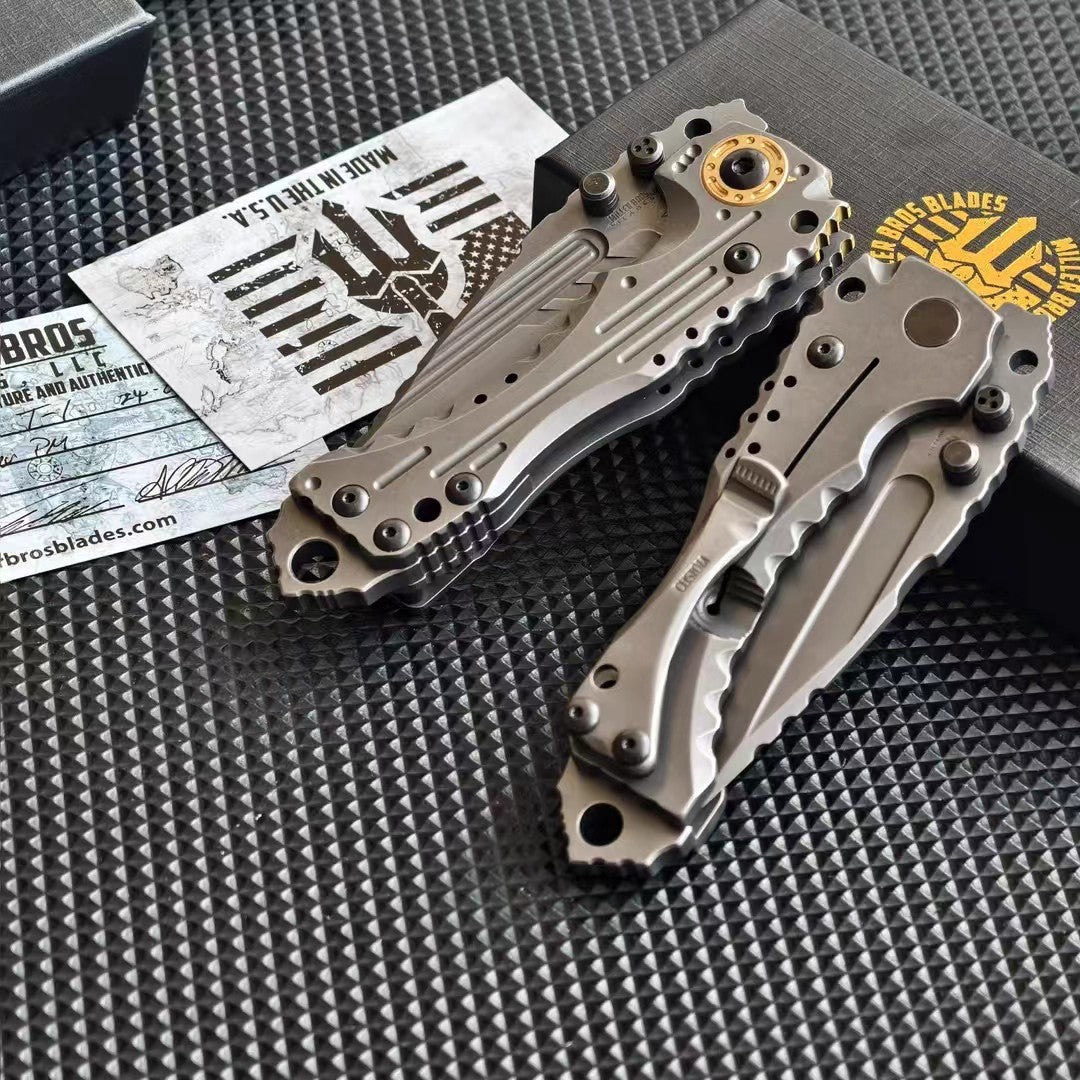 Military Folding Knife| Heavy Duty Multifunctional -Z-Wear Powder Steel