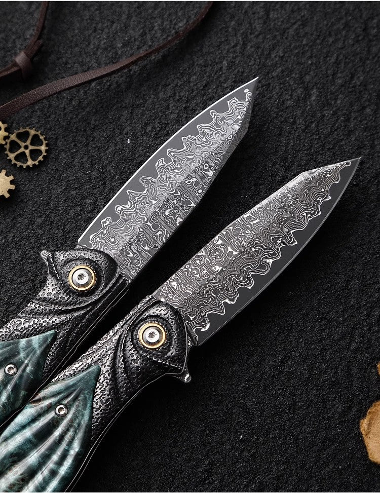Folding Knife | Damascus Steel | Speedy