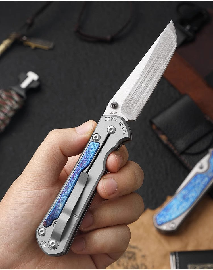 Folding Knife | M390 Steel | Thunderstorm