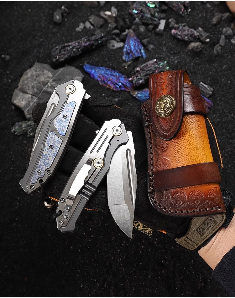 M390 Steel Folding Knife-Giant Spirit