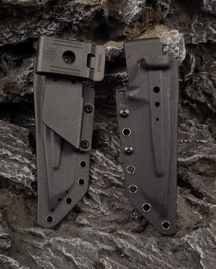 Outdoor Knife | CPM3V Alloy Steel | MS Series Seal Tiger Pattern Edition