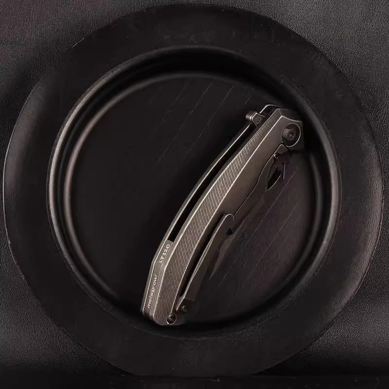 Folding Knife | Titanium Alloy | Black Warrior