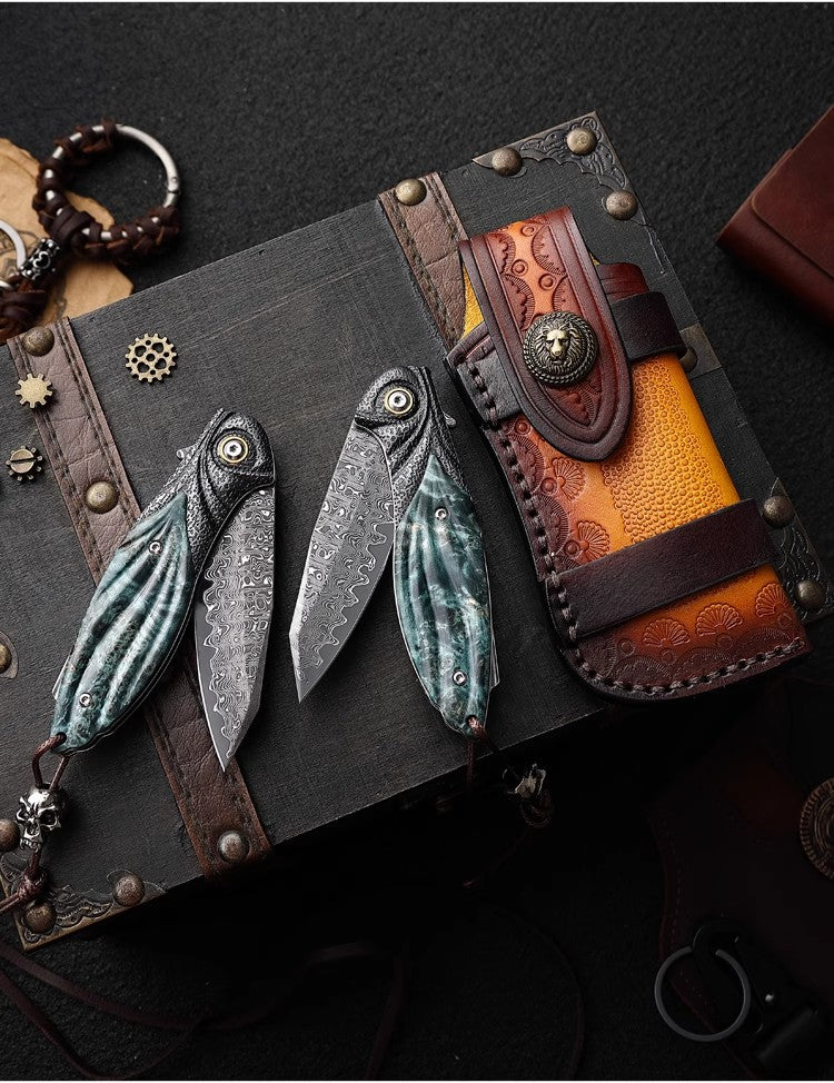 Folding Knife | Damascus Steel | Speedy