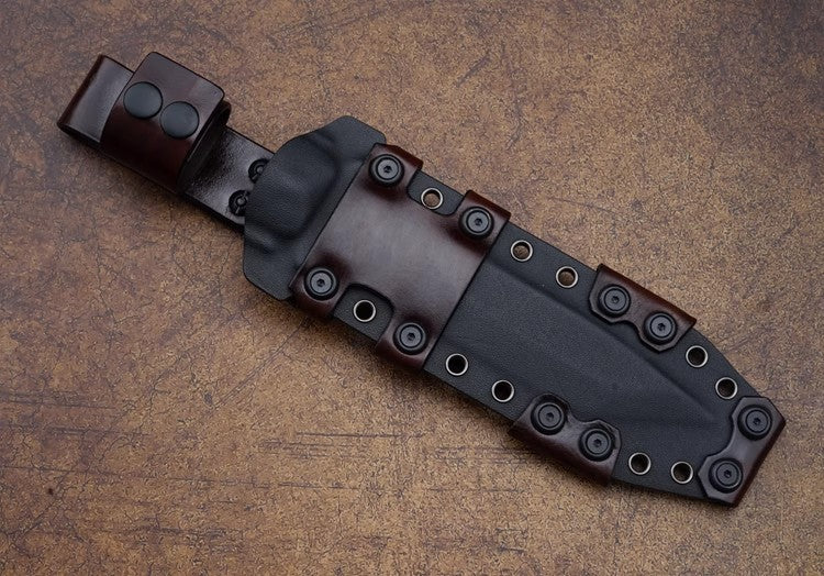 Outdoor Camping Knife | BTSS Series Paracord Tiger Stripe |ATS-34 Alloy Steel