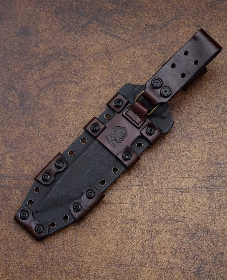 Outdoor Camping Knife | BTSS Series Paracord Tiger Stripe |ATS-34 Alloy Steel
