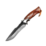 Damascus Steel Outdoor Survival Knife- 97 Layer