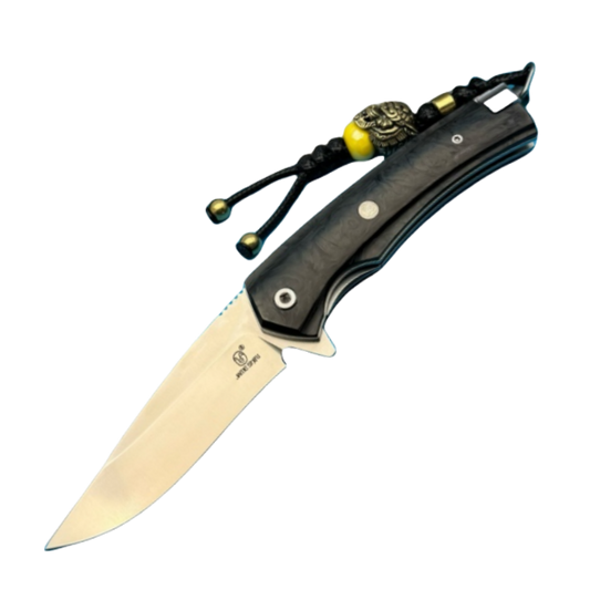 Folding knife | Carbon fiber handle | M390 steel | Breaking the Wind