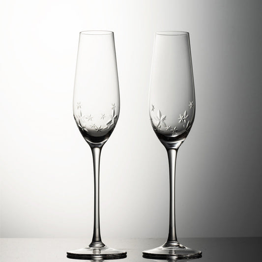 GOGLASSCUP Star Flower Champagne Glass - Goglasscup