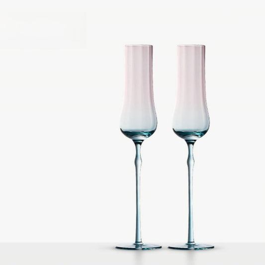 MU16 Moon Jellyfish Collection Champagne Glasses Lead-free Crystal Goblet GoGlassCup