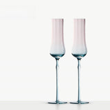 MU16 Moon Jellyfish Collection Champagne Glasses Lead-free Crystal Goblet GoGlassCup