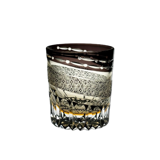 VIANASA'S Edo Kiriko Meteor Whiskey Glass - Goglasscup