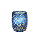 VIANASA'S Blue Starry Sky Edo Kiriko Whiskey Glass - Goglasscup