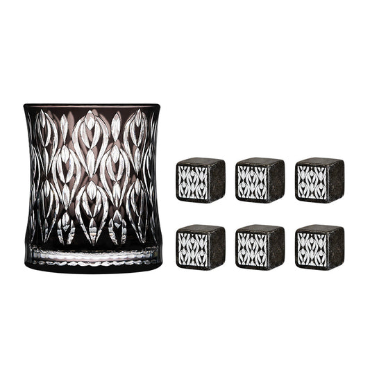 MU16 Wild Series Peacock Whiskey Glass