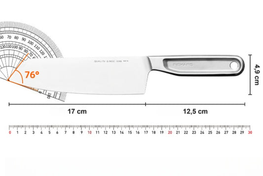 FISKARS All Steel Santoku Knife
