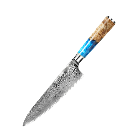 "Tsunami" Collection Japanese VG10 Damascus Steel Knife Set Knife