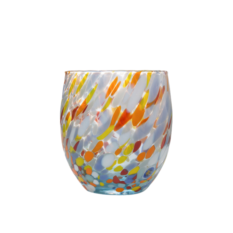 Italian ZECCHIN Handmade Colored Glass