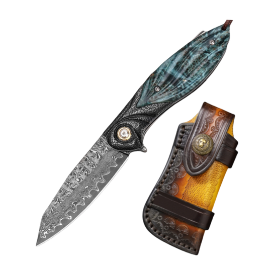 Folding Knife | Damascus Steel | Speedy