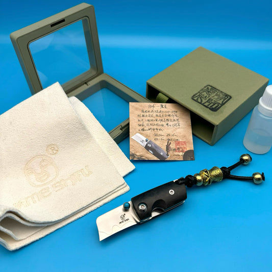 Pocket Knife | ZDP189 Steel | Fruit Knife | Magic Bean