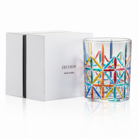 ZECCHIN Colored Glass Whiskey Mosaic Glass