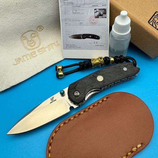 Folding Knife | M390 Steel | Carbon Fiber Handle | Flying Fox