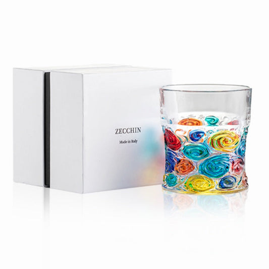 ZECCHIN Colored Glass Whiskey Mosaic Glass