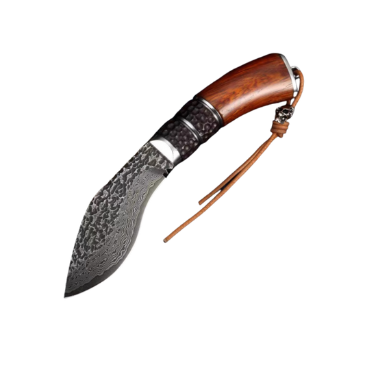 kukri knife | Damascus Steel | Camping Knife