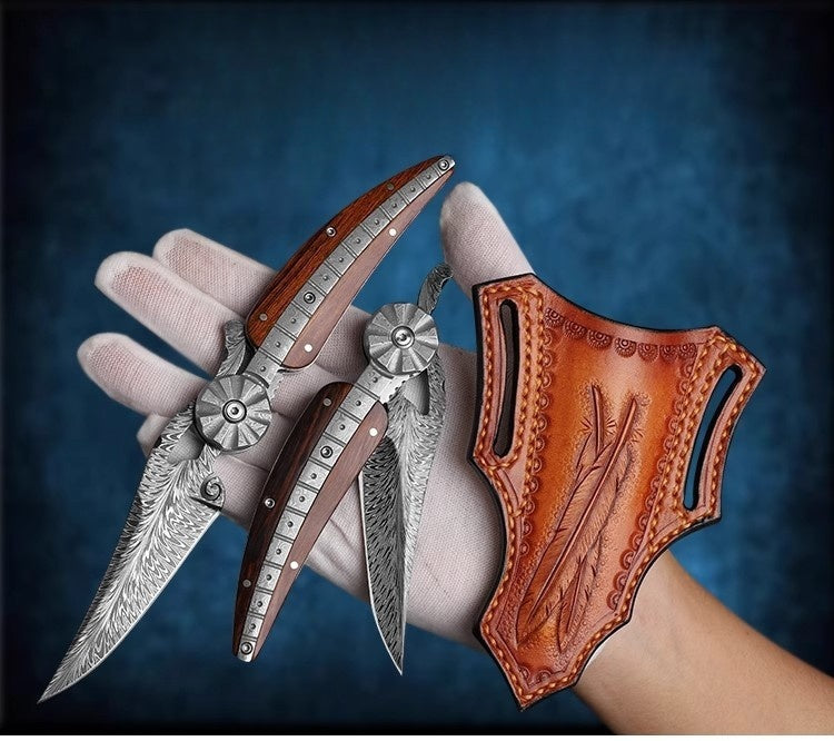 What is a feather knife?