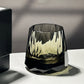 KAGAMI Obsidian Enigma Stone Whiskey Glass - Goglasscup