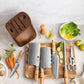 73 Layer Damascus Steel Knife Set with Olive Wood Handle