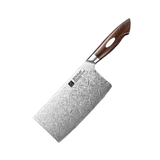 110 Layer Dual-core Damascus Cleaver