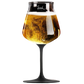 EISCH Frosted Black Rod Beer Glass - Goglasscup