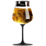 EISCH Frosted Black Rod Beer Glass - Goglasscup