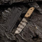 Outdoor Knife | CPM3V Alloy Steel | MS Series Seal Tiger Pattern Edition