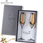 DARTINGTON Celebrate Crystal Goblet Champagne Glass - Goglasscup