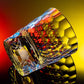 Honeycomb K9 Crystal Edo Kiriko Whiskey Glass