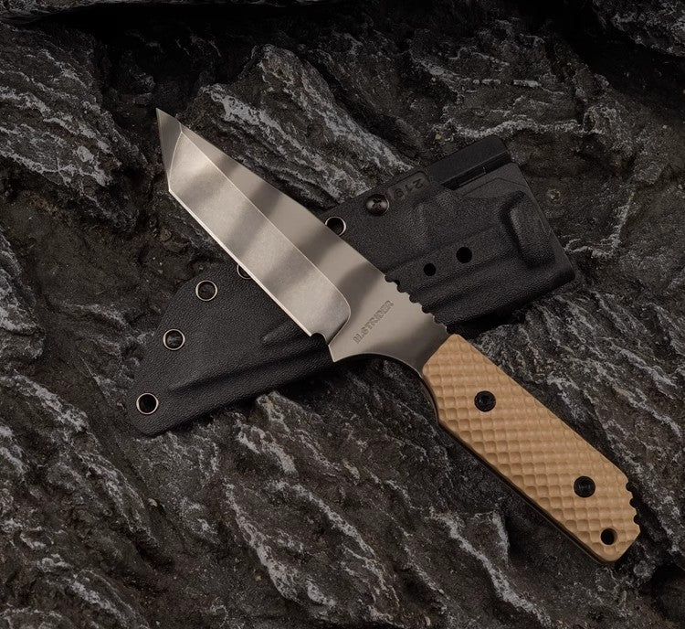 Outdoor Knife | CPM3V Alloy Steel | MS Series Seal Tiger Pattern Edition